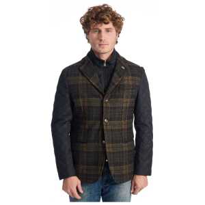 Roberto Pepe Luxury Brown Wool Men Jacket