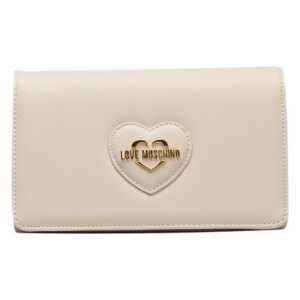 Love Moschino Beige Polyethylene Women Crossbody Bag