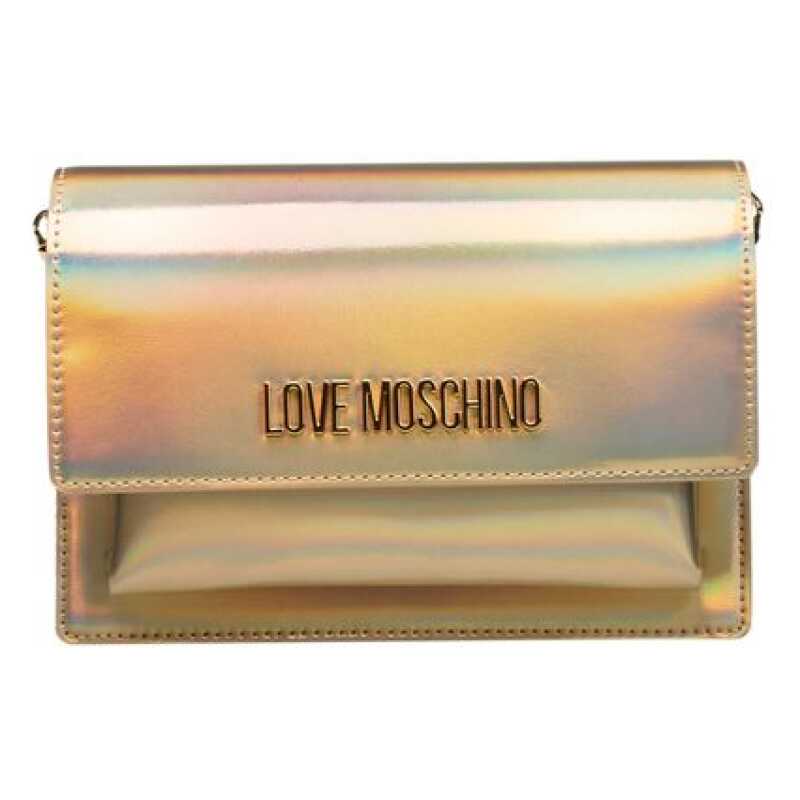Love Moschino Gold Polyethylene Women Crossbody Bag, theFeinheit