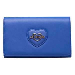 Love Moschino Blue Polyethylene Women Crossbody Bag
