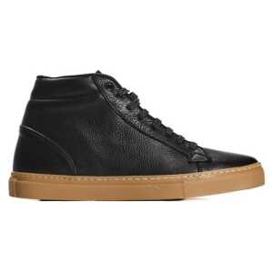 Roberto Pepe Luxury Black Calfskin Men Sneaker