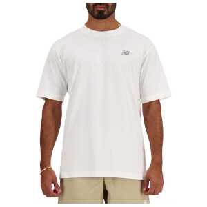 New Balance White Cotton T-Shirt