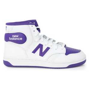New Balance Purple Leather Sneaker