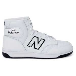 New Balance Black Leather Sneaker