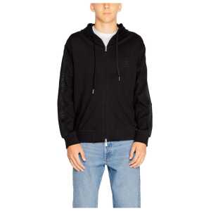 Armani Exchange Black Cotton Sweater