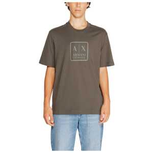 Armani Exchange Green Cotton T-Shirt