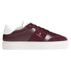 Furla Bordeaux Leather Sneaker