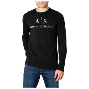 Armani Exchange Black Cotton Shirt