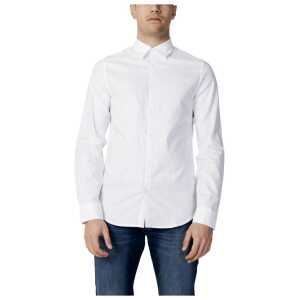 Armani Exchange White Cotton Shirt