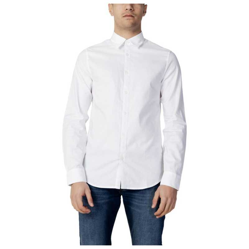 Armani Exchange White Cotton Shirt, theFeinheit