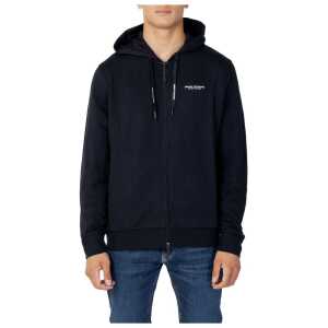 Armani Exchange Blue Cotton Sweater