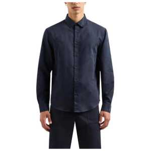 Armani Exchange Blue Cotton Shirt