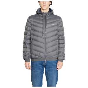 Armani Exchange Gray Polyester Jacket