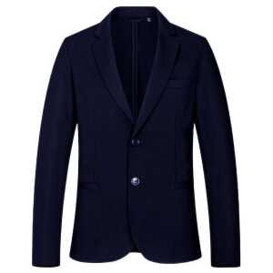 Armani Exchange Blue Viscose Blazer