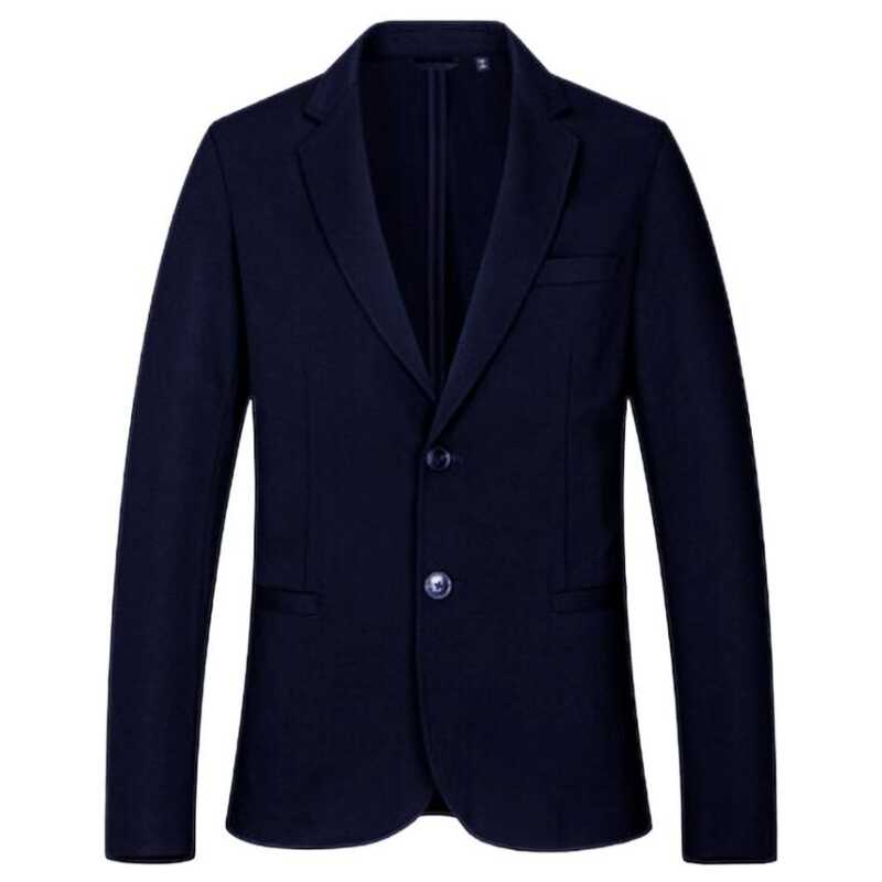 Armani Exchange Blue Viscose Blazer, theFeinheit