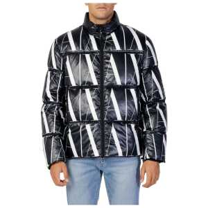 Armani Exchange Black Polyester Jacket