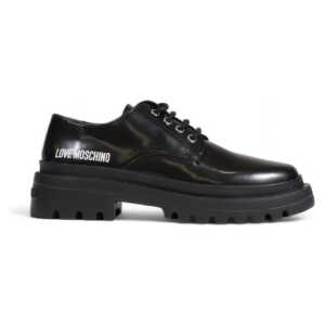 Love Moschino Black Polyethylene Flat Shoe