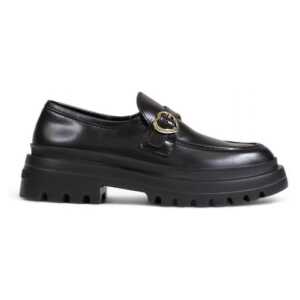 Love Moschino Black Polyethylene Flat Shoe