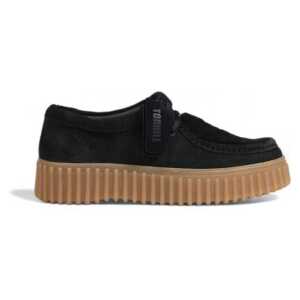 Clarks Black Sponge Flat Shoe