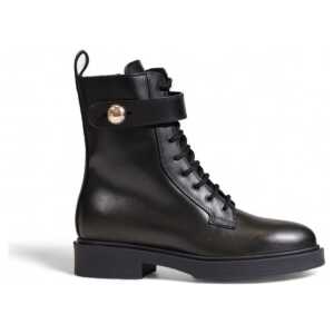 Furla Black Leather Boot