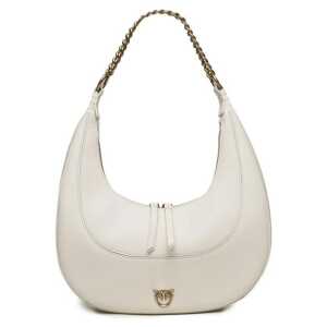PINKO White Leather Handbag