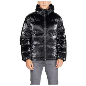 EA7 Emporio Armani Black Polyester Jacket