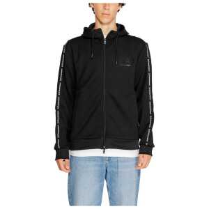 EA7 Emporio Armani Black Polyester Sweater