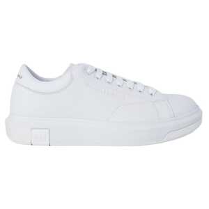 Armani Exchange White Leather Sneaker