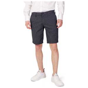Armani Exchange Blue Cotton Short