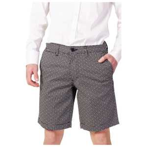 Armani Exchange Black And White Cotton Short