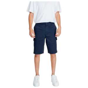 Armani Exchange Blue Cotton Short