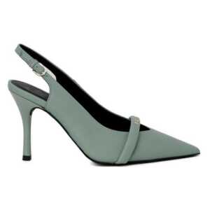 Furla Green Leather Sandal