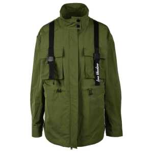 Love Moschino Green Polyester Jackets & Coat