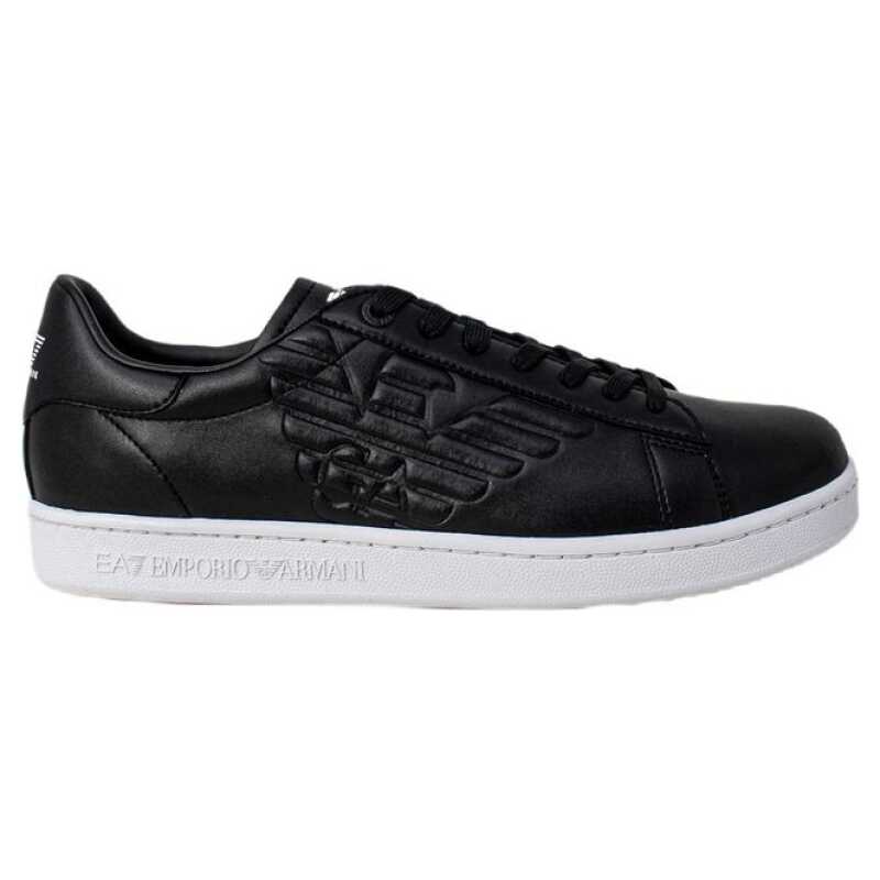 EA7 Emporio Armani Black And White Polyethylene Sneaker, theFeinheit