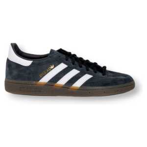 Adidas Black Suede Leather Sneaker