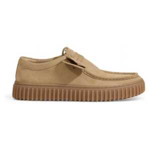 Clarks Beige Suede Leather Casual