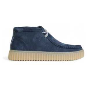Clarks Blue Suede Leather Casual