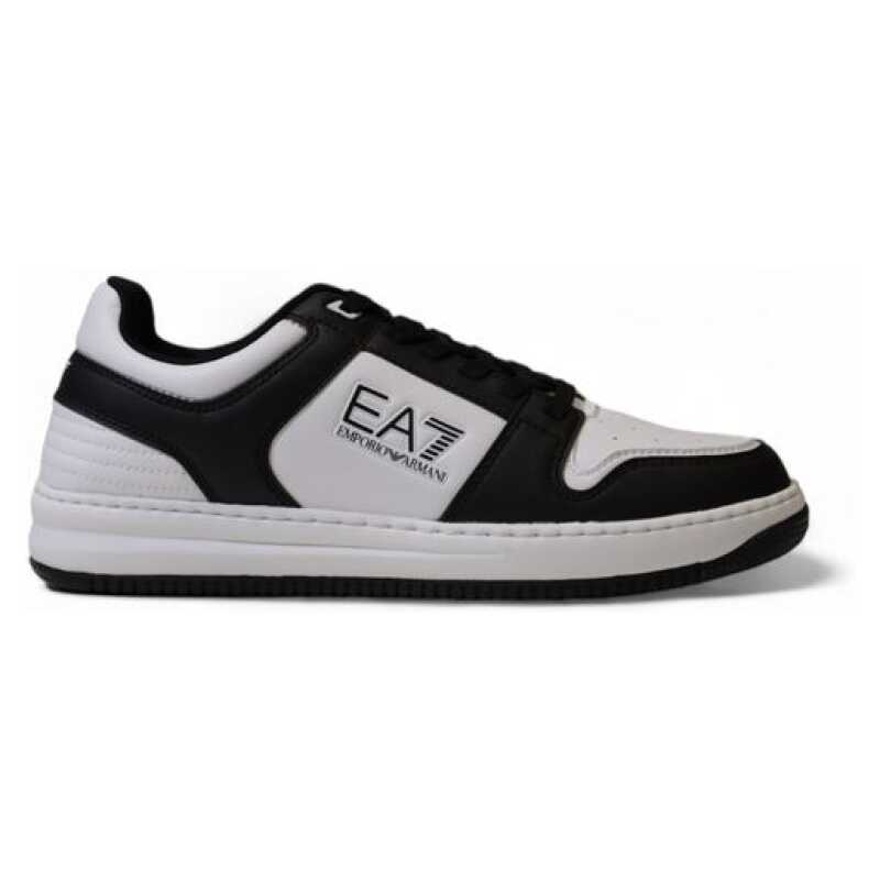 EA7 Emporio Armani Black And White Polyester Sneaker, theFeinheit