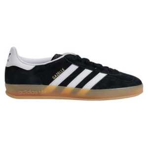 Adidas Black Suede Leather Sneaker