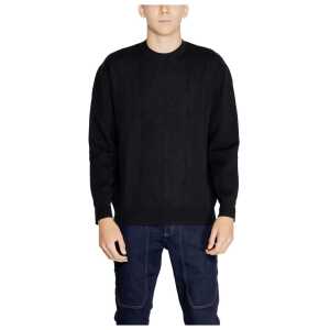 Armani Exchange Black Cotton T-Shirt