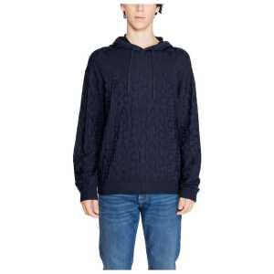 Armani Exchange Blue Viscose T-Shirt