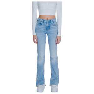 Guess Light Blue Cotton Jeans & Pant