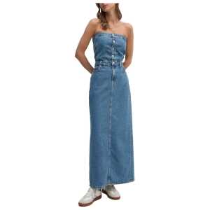 Calvin Klein Jeans Blue Cotton Dress
