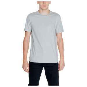 Calvin Klein Gray Cotton T-Shirt