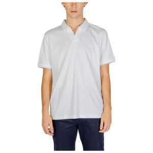 Calvin Klein Jeans White Cotton Polo Shirt