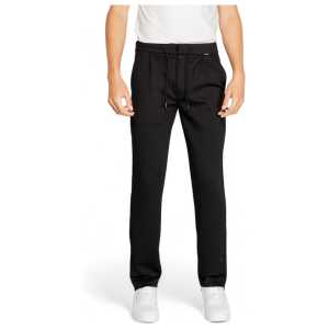 Calvin Klein Black Recycled Polyester Jeans & Pant