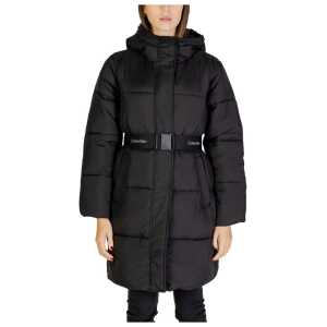 Calvin Klein Jeans Black Nylon Jackets & Coat