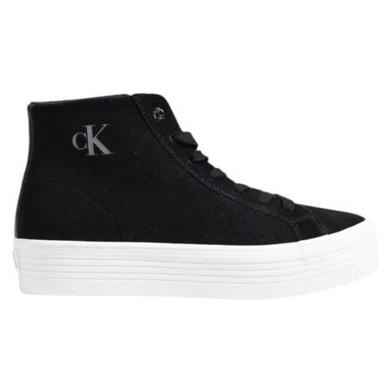 Calvin Klein Jeans Black Suede Leather Sneaker, theFeinheit
