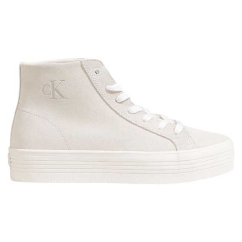 Calvin Klein Jeans Beige Suede Leather Sneaker, theFeinheit