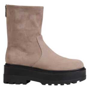Calvin Klein Gray Recycled Polyester Boot
